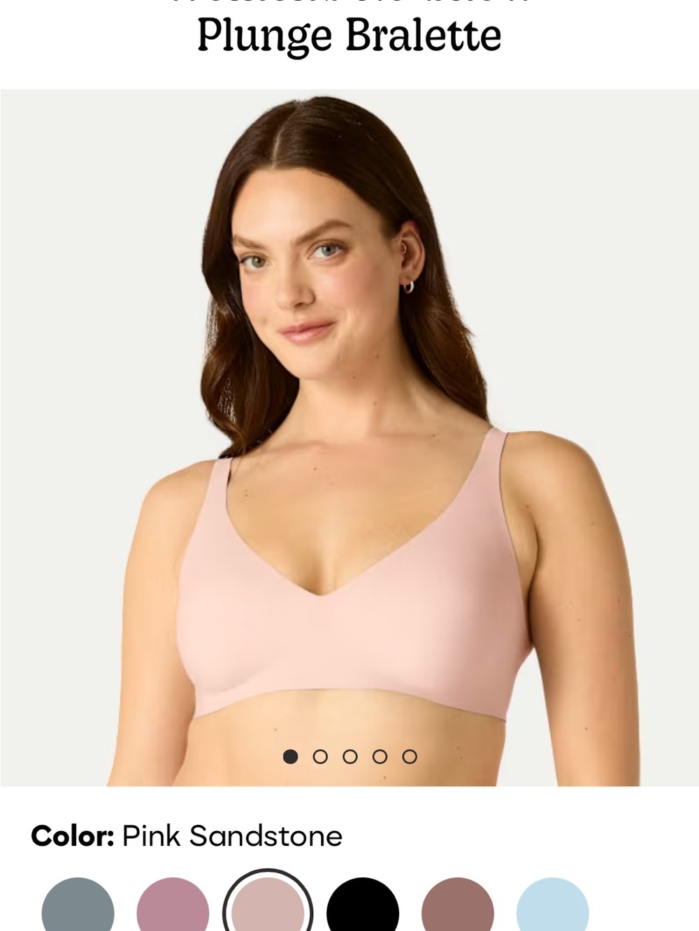 Bombas Brand New Plunge Bralette